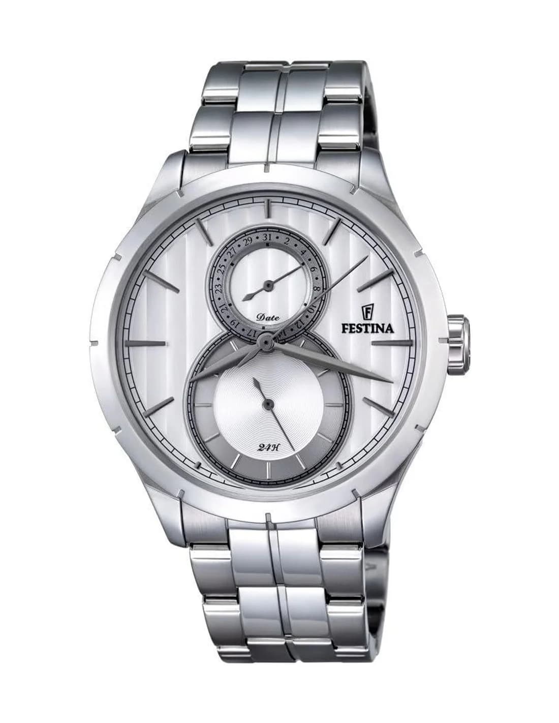 Montre Festina F16891/1 Argentée en Acier Inoxydable