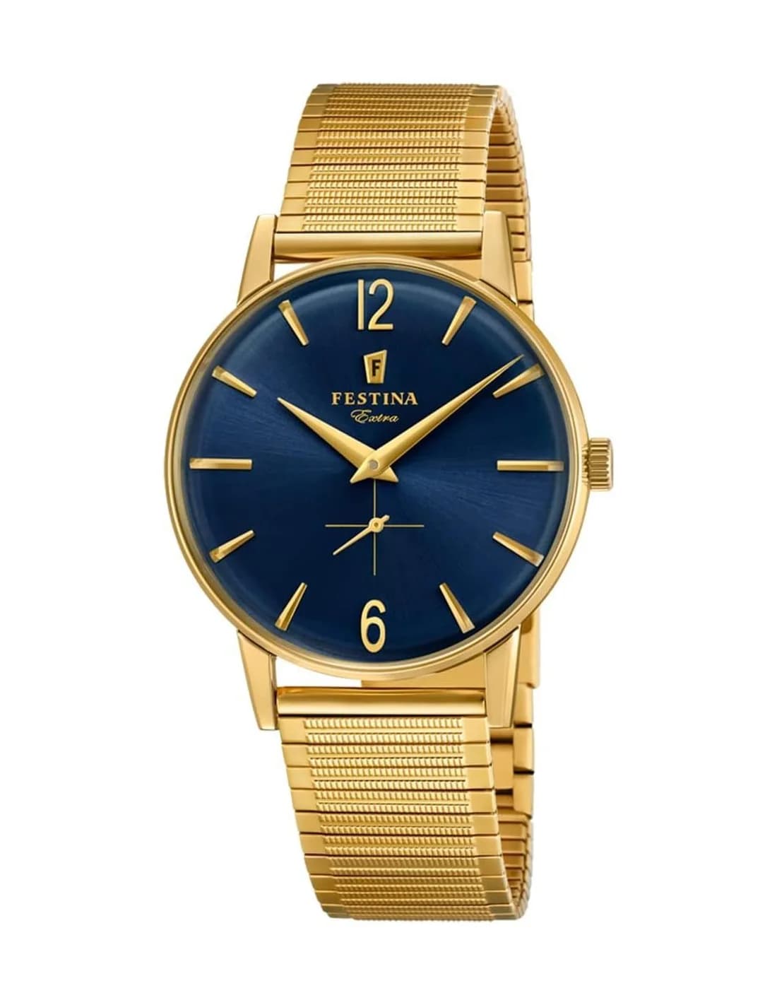 Festina F20251/4 Extra Finition Or et Maille Milanaise Men's Watch