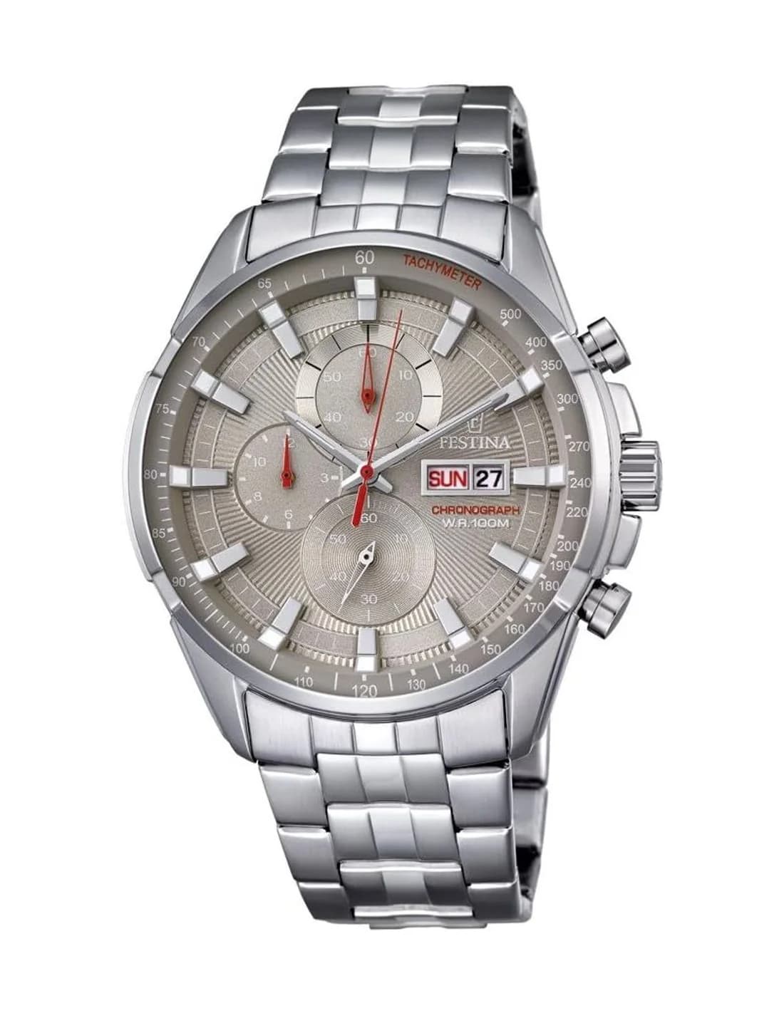 Festina F6844/2 Silver Chronograph Sport Watch