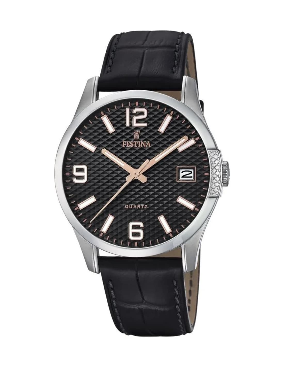 Men's Watch Festina F20205/4 Black with Small Seconds