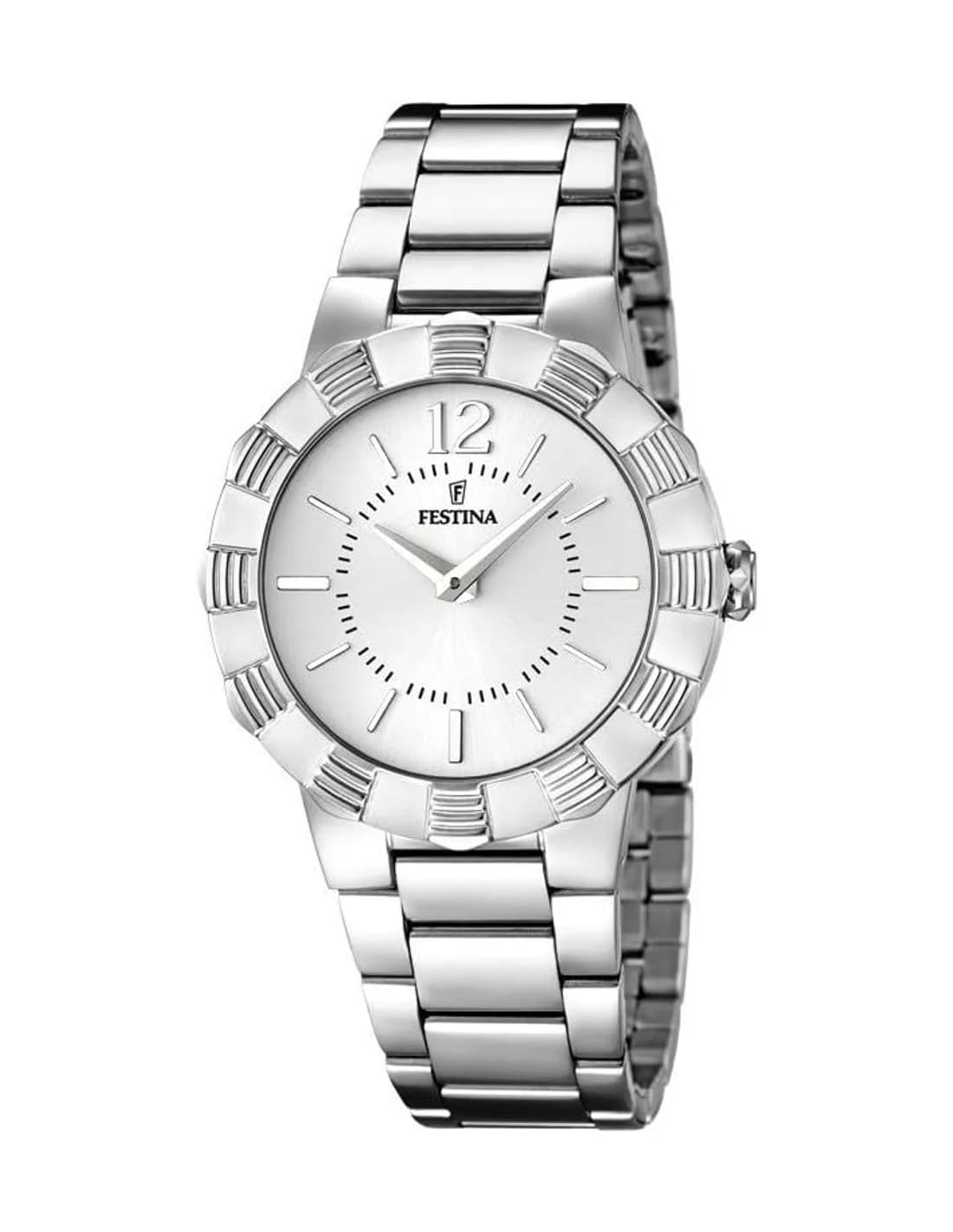 Montre Femme Festina F16730/1 Argentée en Acier à Maillons