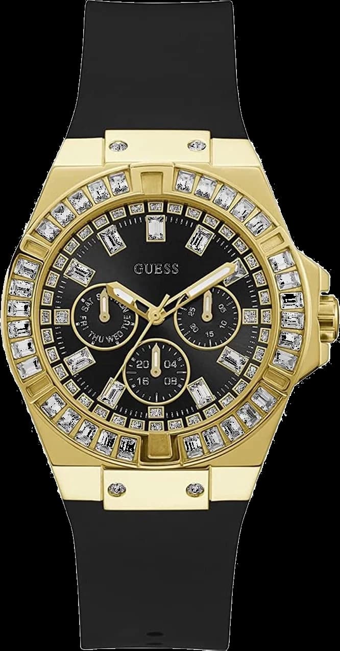 Montre Guess GW0118L1 avec bracelet en silicone noir