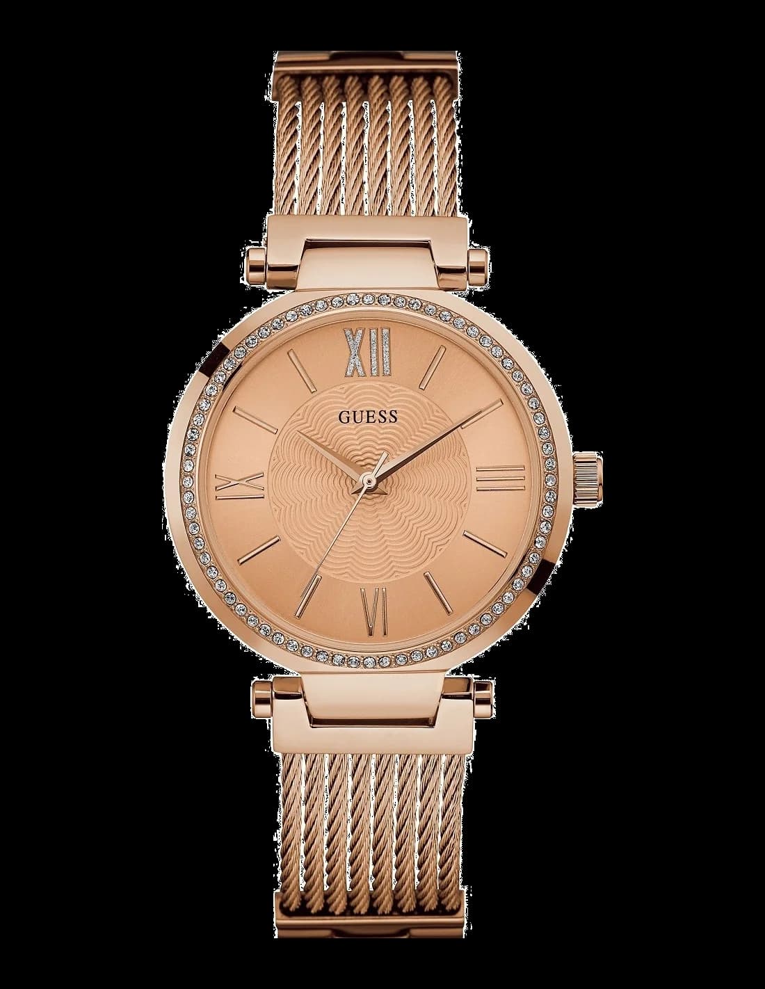 Montre Guess W0638L4 Soho en métal or rose
