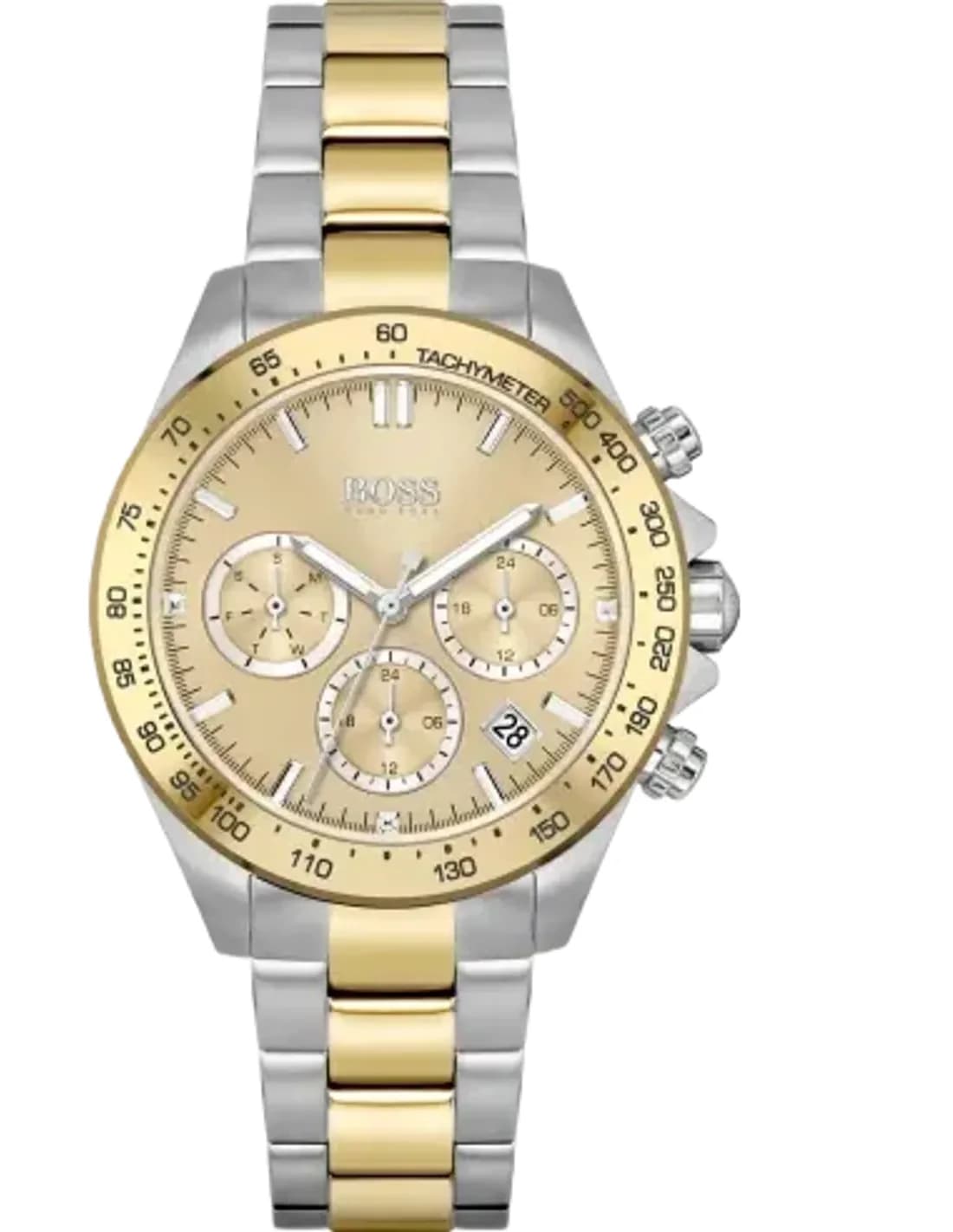 Hugo Boss 1502618 Sport Lux Novia Chronograph Bicolour Silver and Gold Women's Watch