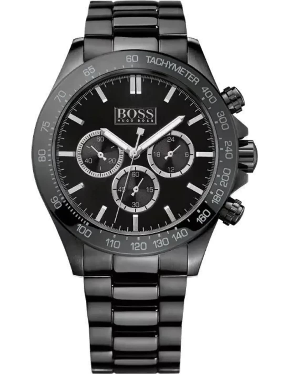 Hugo Boss 1512961 Ikon Black Steel 44mm Watch