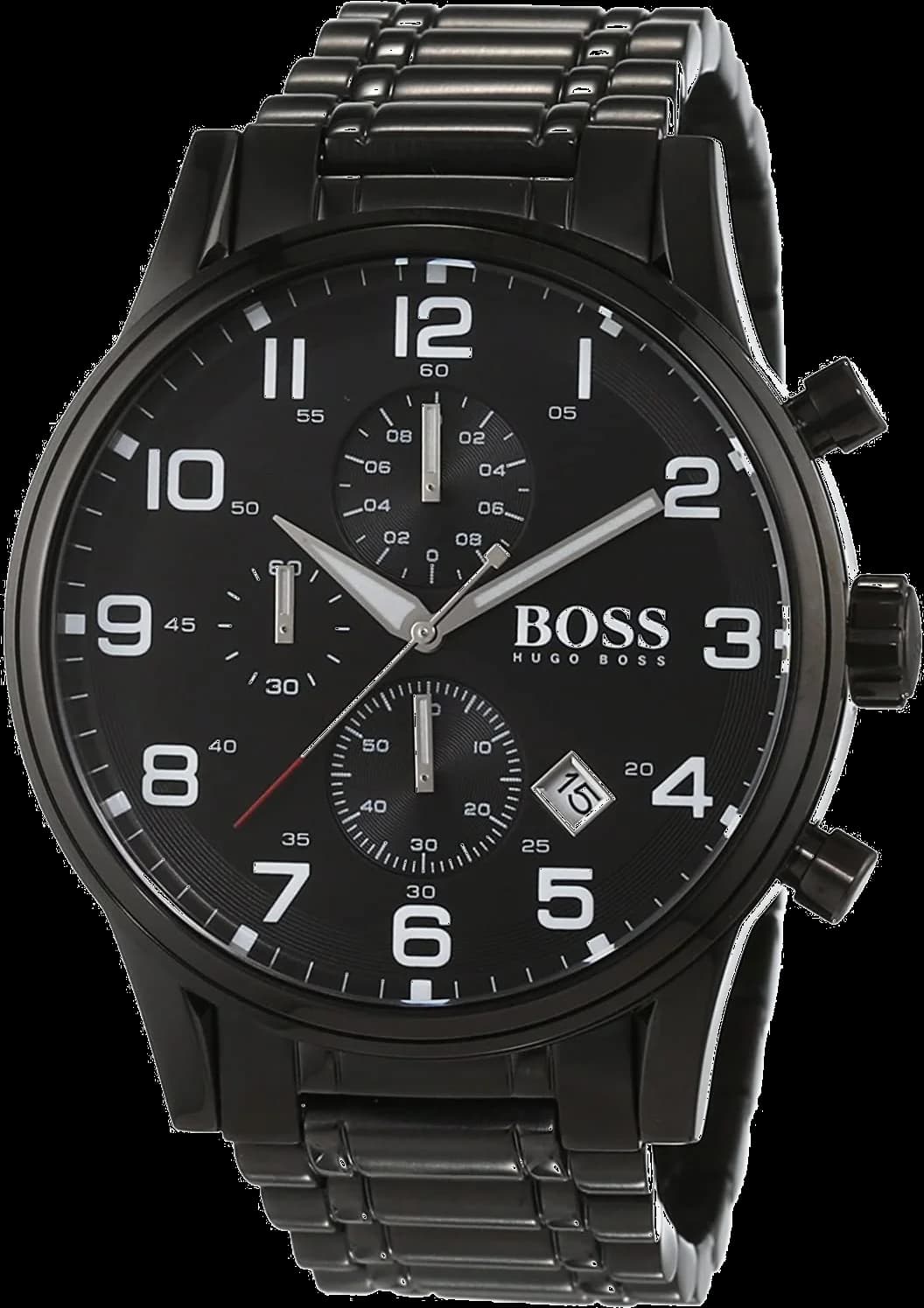 Montre Hugo Boss 1513180 Chronographe en Acier Inoxydable Noir