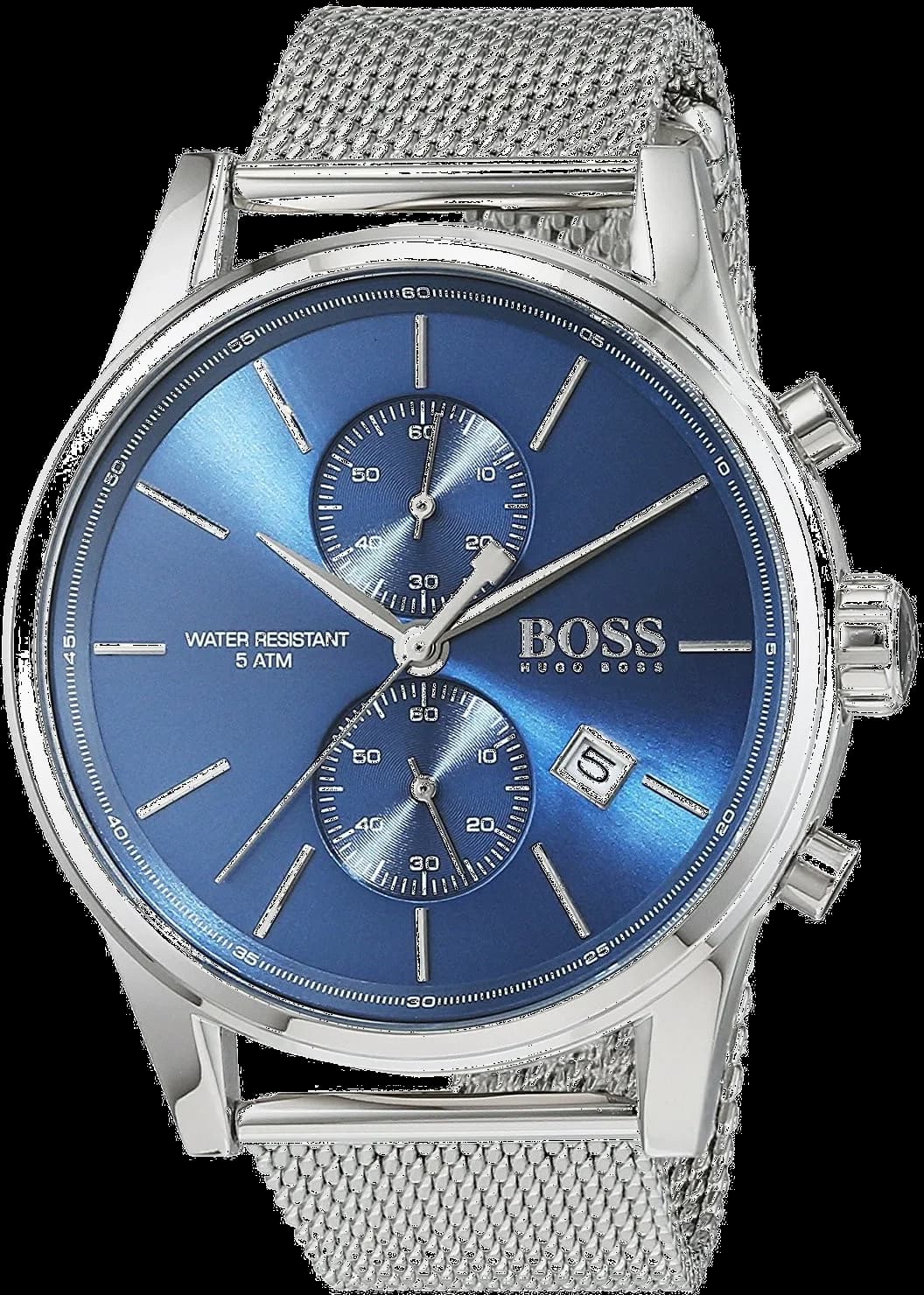 Hugo Boss 1513441 Blue Dial Milanese Mesh Men's Watch