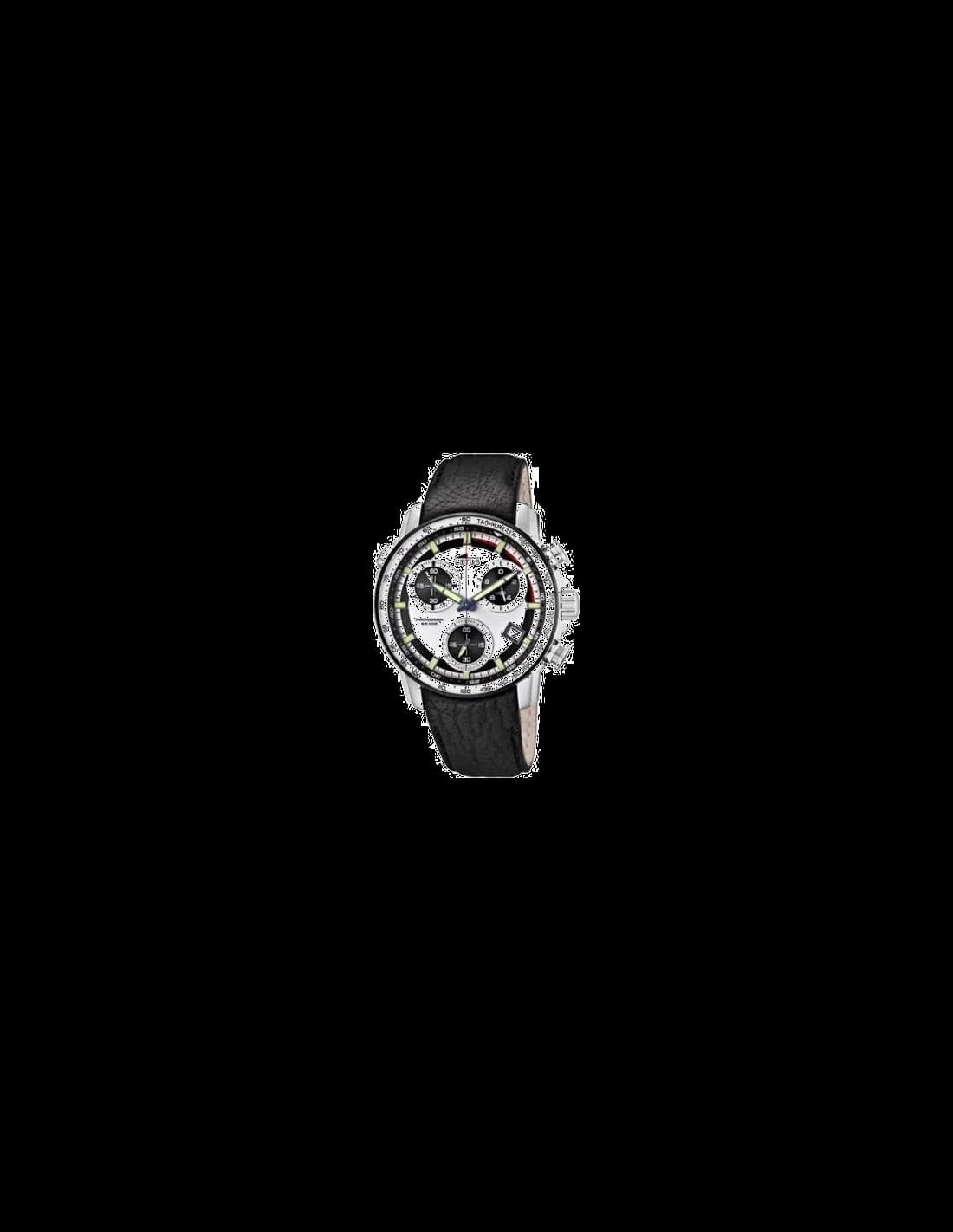 Montre Homme Lotus L10112/1 Bracelet en cuir noir