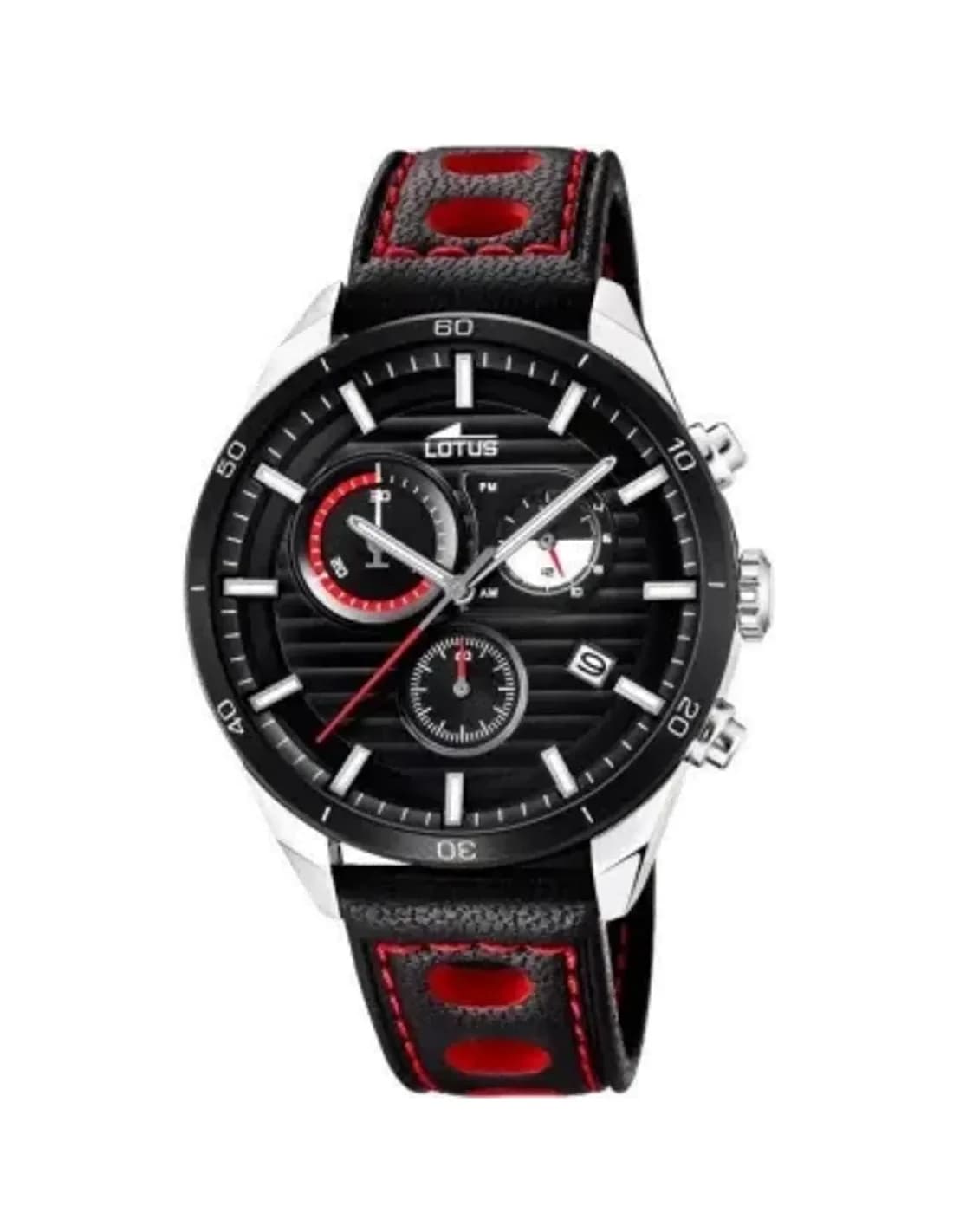 Lotus L18531/3 Chronograph Stainless Steel Watch with Blue Dial