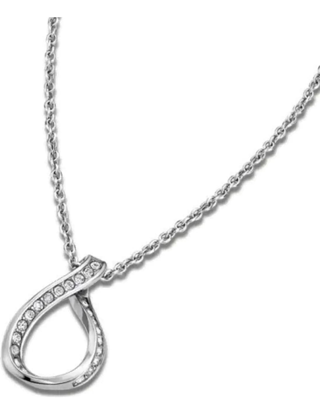 Lotus LS1671-1/1 Steel with Crystal Strass Pendant Women's Necklace