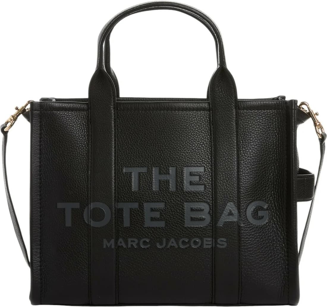 Sac à main Marc Jacobs Medium The Tote Bag en cuir grainé