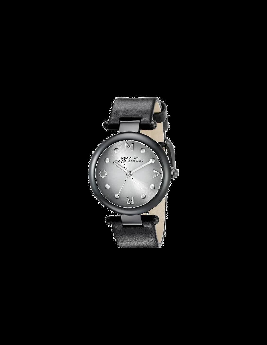 Marc Jacobs MJ1410 Black Women's Watch with Soft Leather Strap