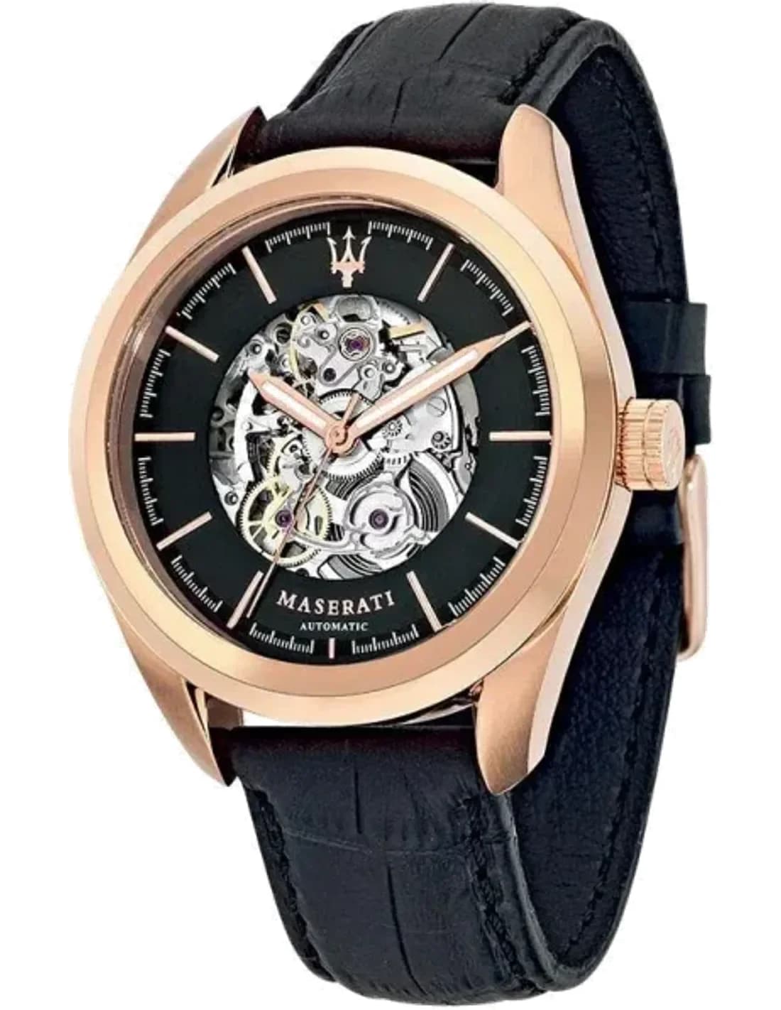 Montre Homme Maserati Traguardo R8821112001 mouvement squelette automatique