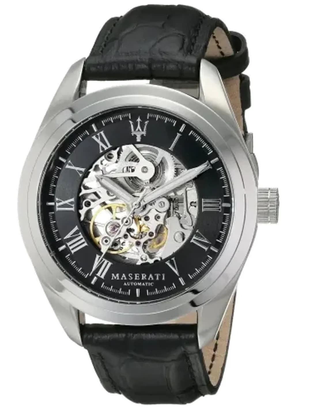 Montre Homme Maserati Traguardo R8871612001 Mouvement squelette automatique