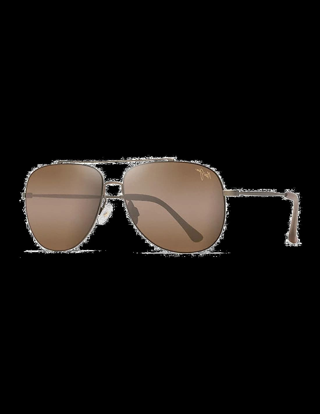 Lunettes de soleil Maui Jim Cinder Cone H789-16M marron forme pilote