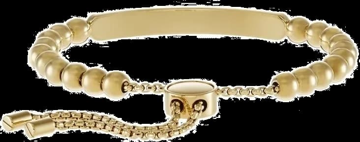 Bracelet Michael Kors Heritage MKJ5588710 en acier inoxydable doré vue 2