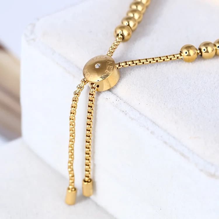 Bracelet Michael Kors Heritage MKJ5588710 en acier inoxydable doré vue 4