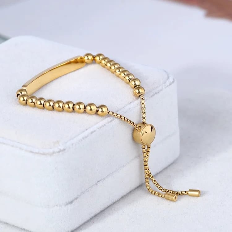 Bracelet Michael Kors Heritage MKJ5588710 en acier inoxydable doré vue 5