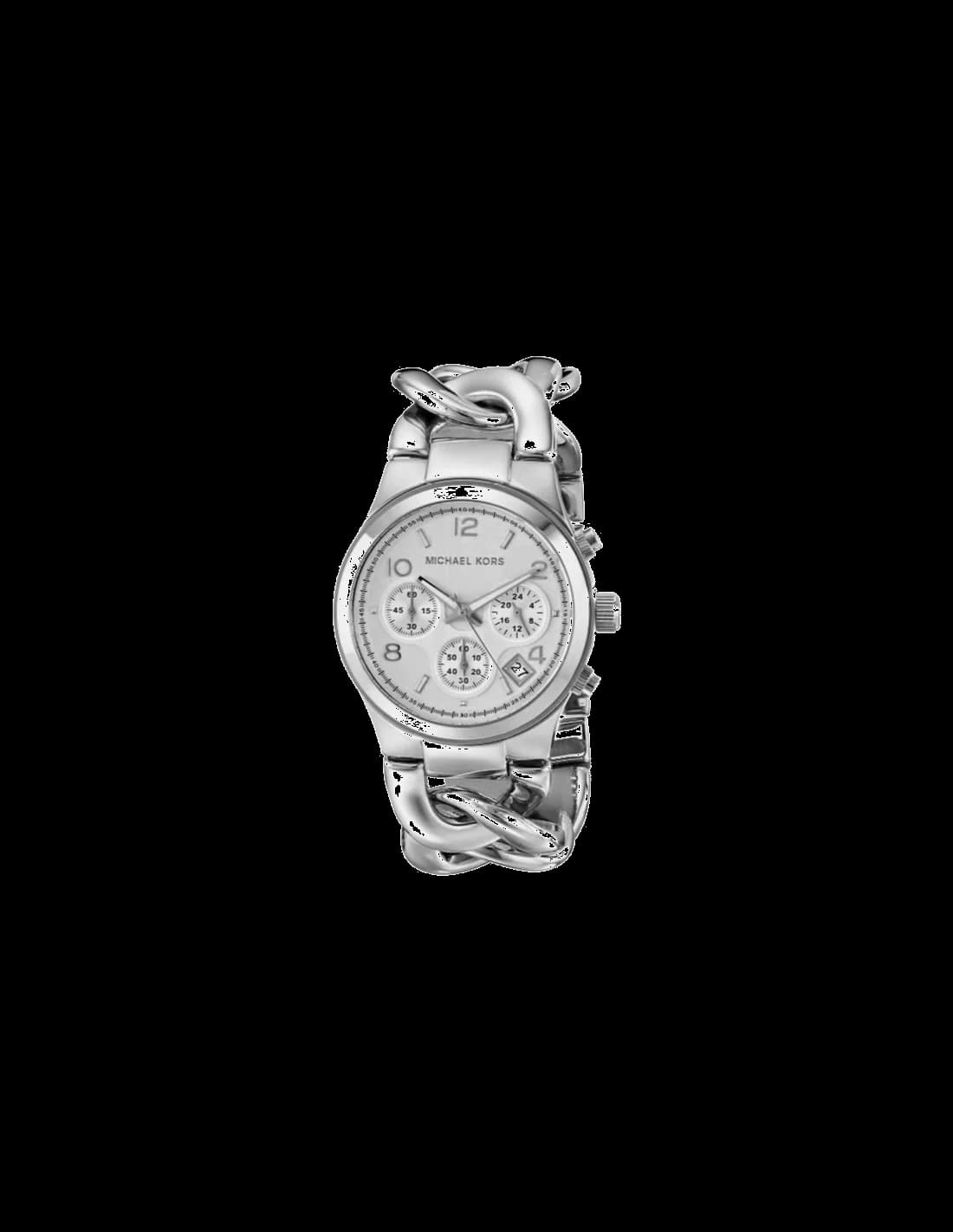 Montre Michael Kors MK3149 Bracelet Chaîne en Acier Inoxydable avec Chronomètre