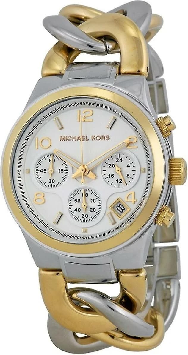 Michael Kors MK3199 Silver Stainless Steel Runway Watch