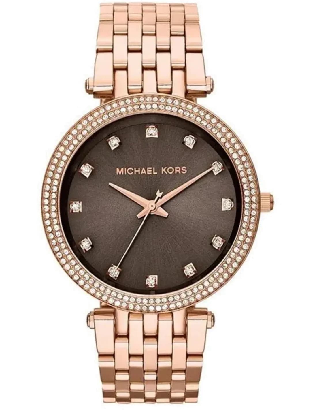Michael Kors MK3217 Rose Gold Stainless Steel and Crystal Watch