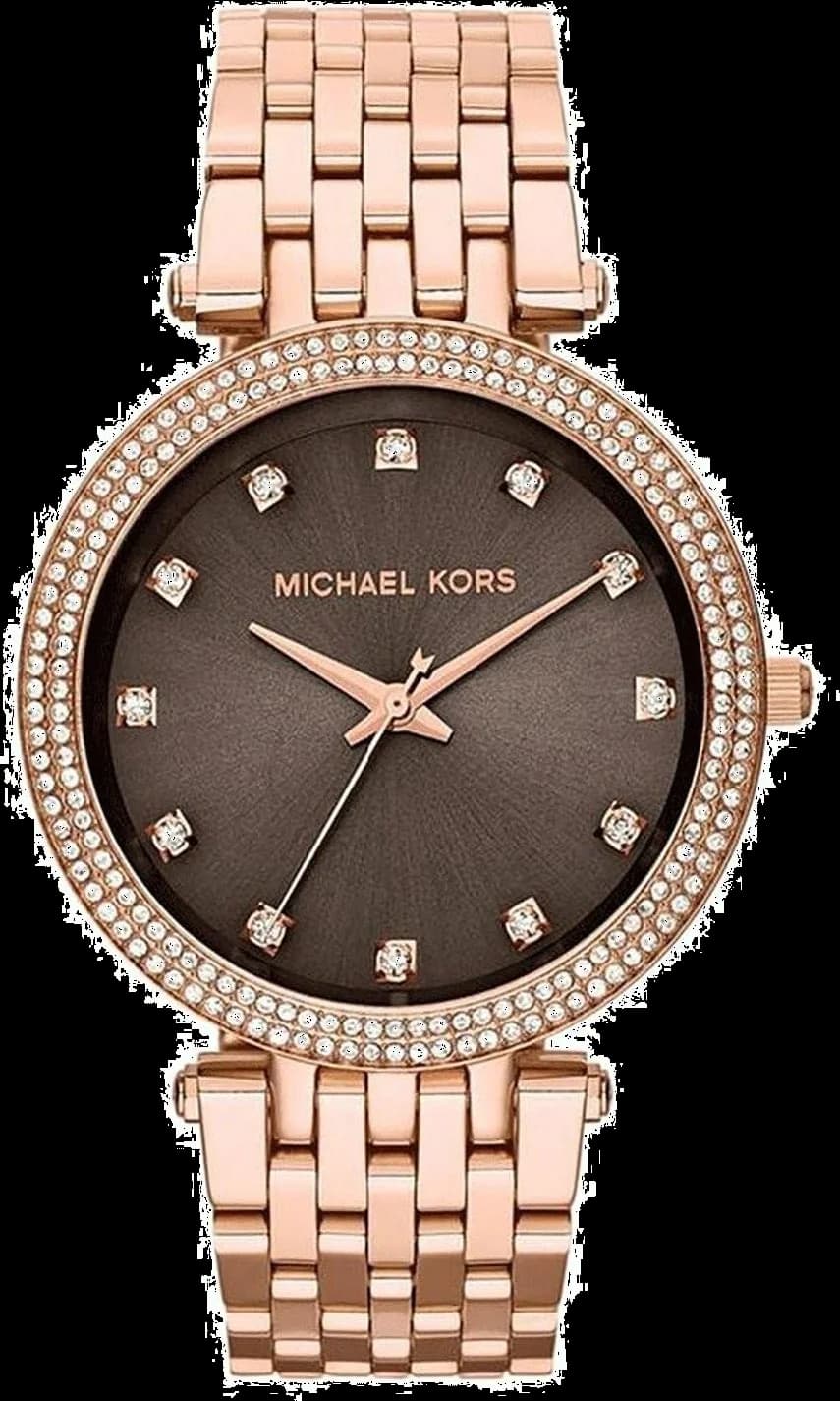 Michael Kors MK3217 Rose Gold Stainless Steel and Crystal Watch