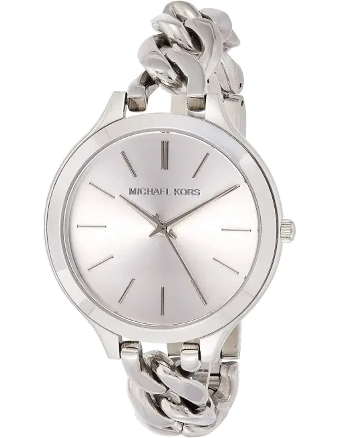 Michael Kors MK3279 Silver Stainless Steel Chain Strap Watch