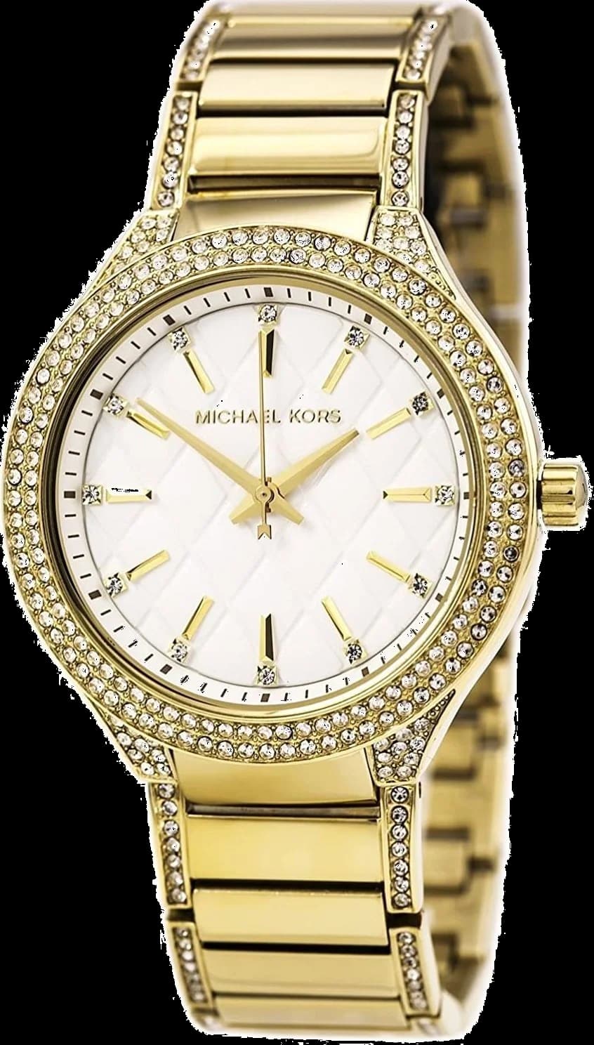 Michael Kors MK3347 Yellow Gold Stainless Steel Bracelet Watch