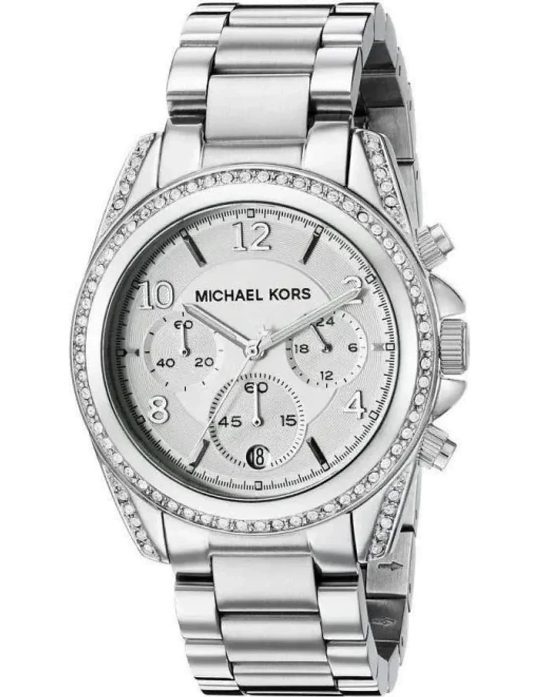 Montre Femme Michael Kors MK5165 en Acier Argenté et Cristaux