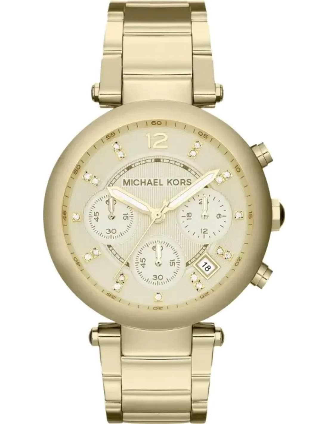 Montre Michael Kors MK5276 Or avec Index Brillants et Cadran Texturé
