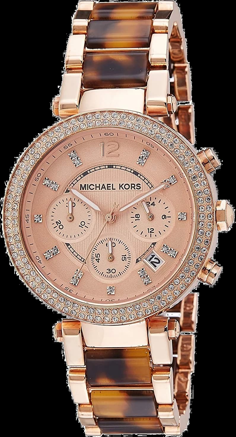 Michael Kors Parker MK5538 Acetate and Stainless Steel Women's Watch