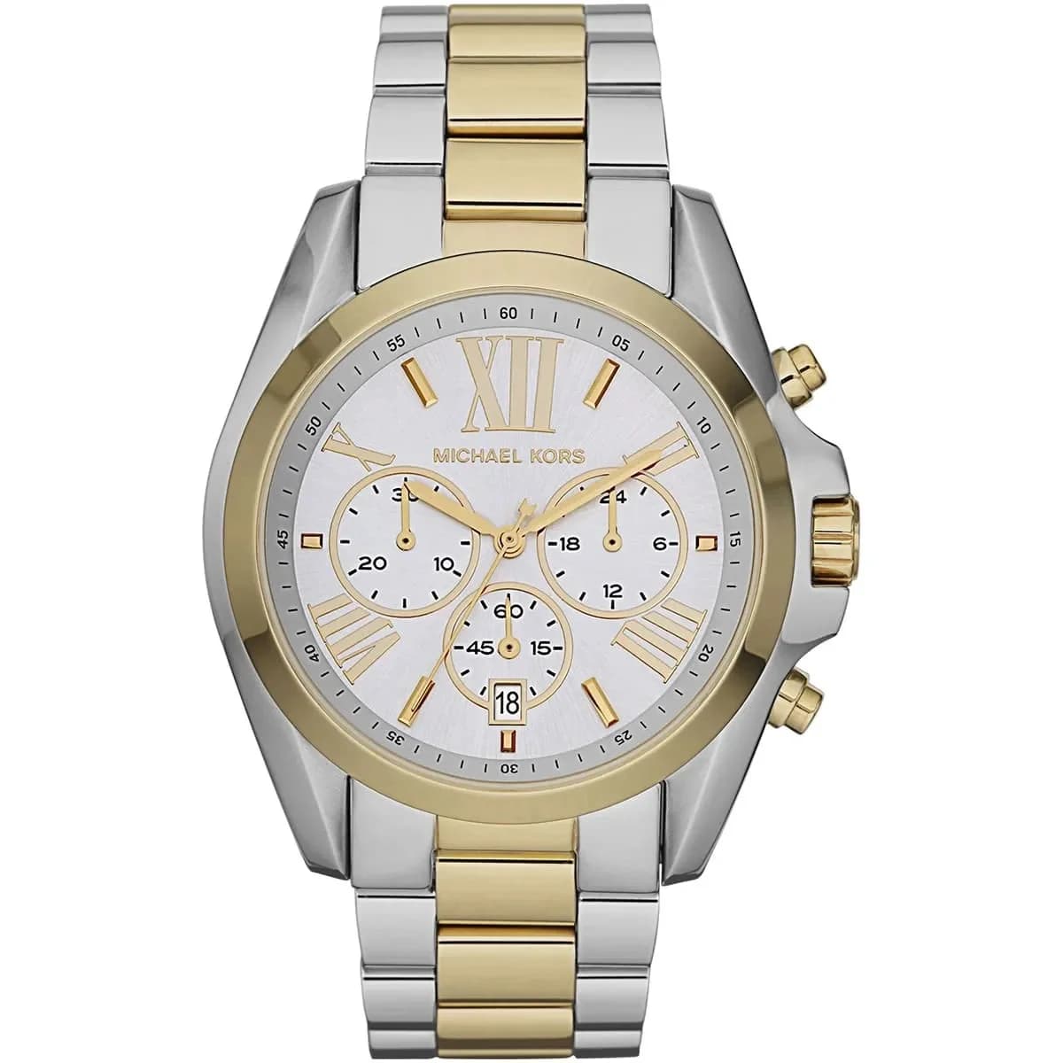 Michael Kors MK5627 Bradshaw Bicolore Silver and Gold Watch