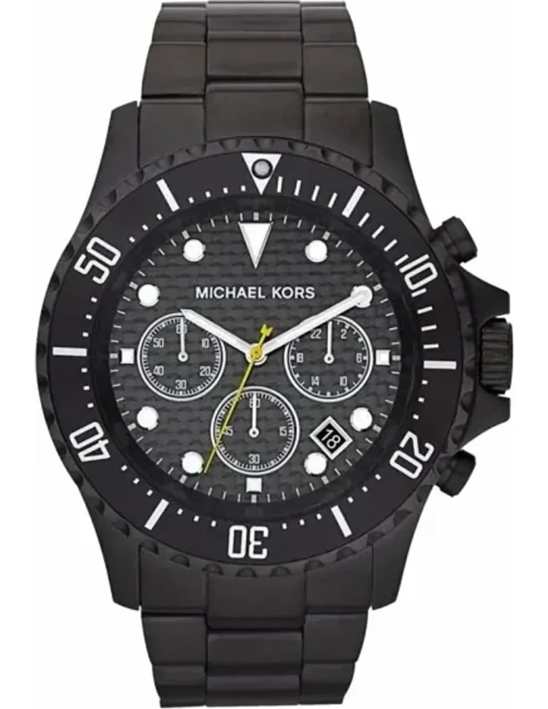 Montre Michael Kors Everest MK5872 Bracelet en acier inoxydable noir