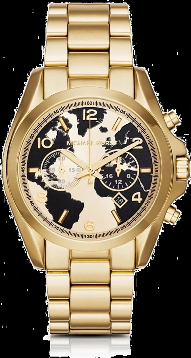 Michael Kors MK6272 Bradshaw Chronograph in Gold-Tone Stainless Steel Watch