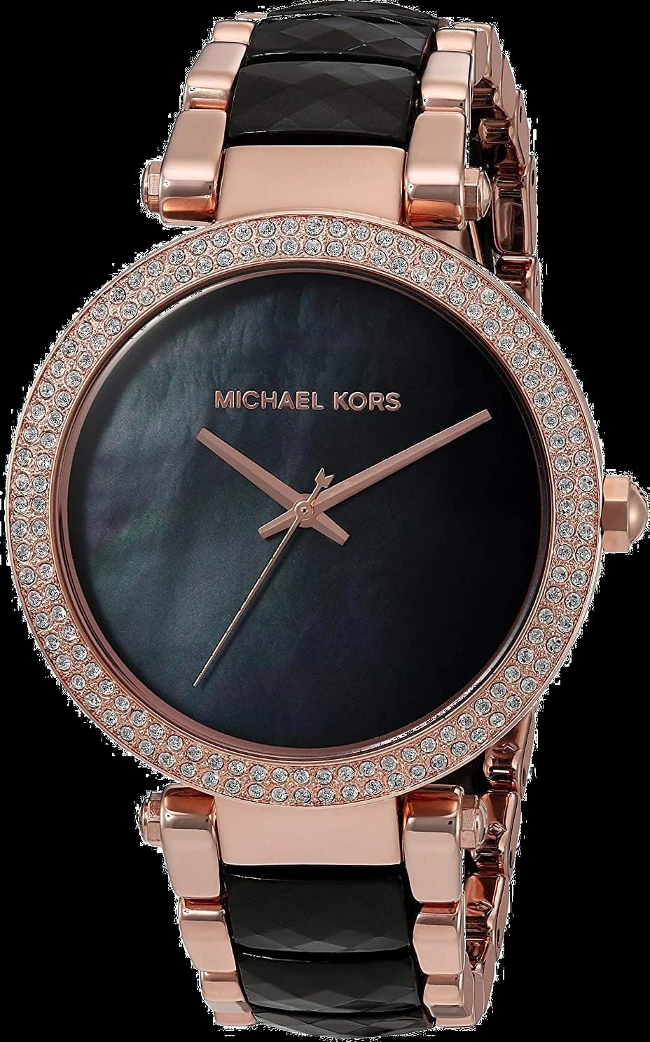 Michael Kors MK6414 Black Watch with Mother-of-Pearl Dial