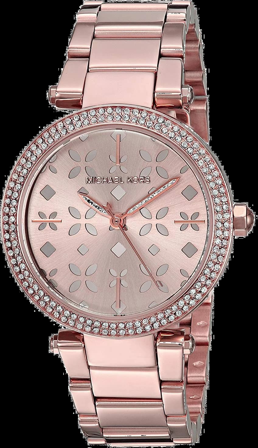 Montre Michael Kors MK6470 en Acier Or Rose à Motifs Floraux