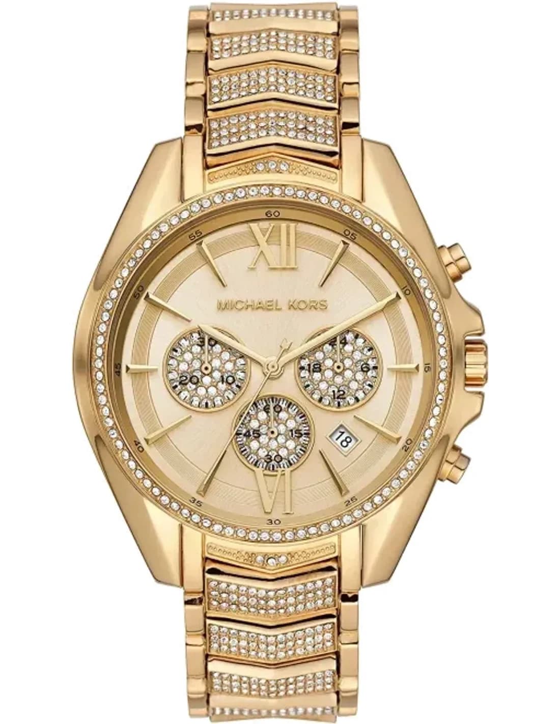 Michael Kors Whitney MK6729 watch with crystal-encrusted dial and bracelet
