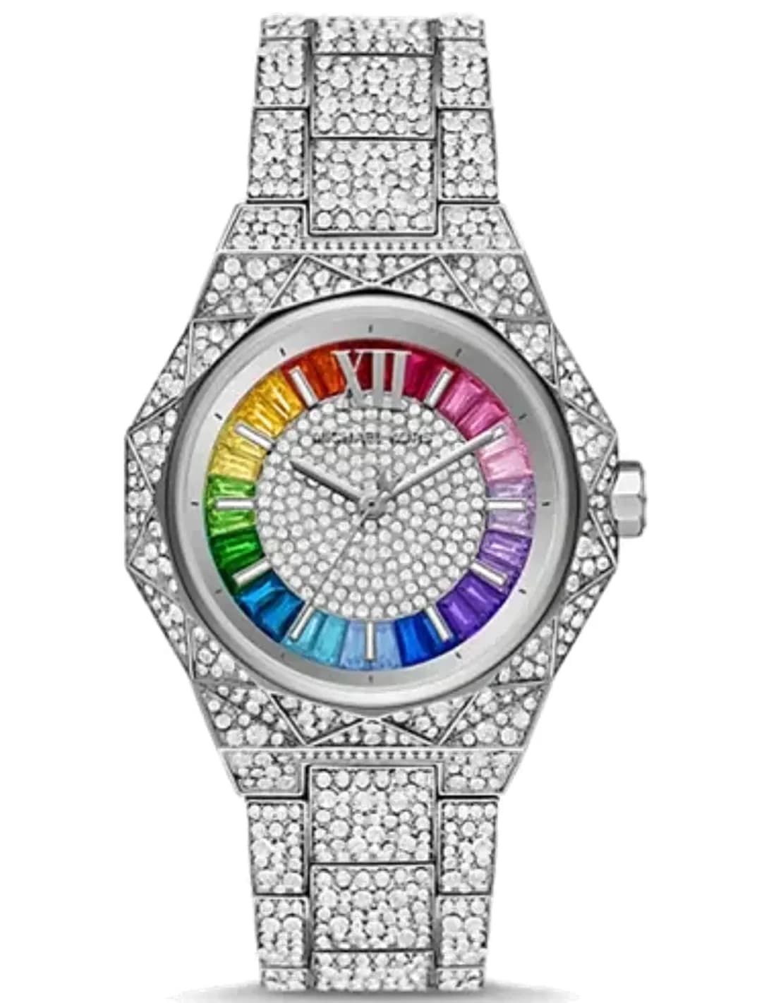 Michael Kors Pride MK7365LE Watch Raquel Rainbow Pavé Dial - Limited Edition