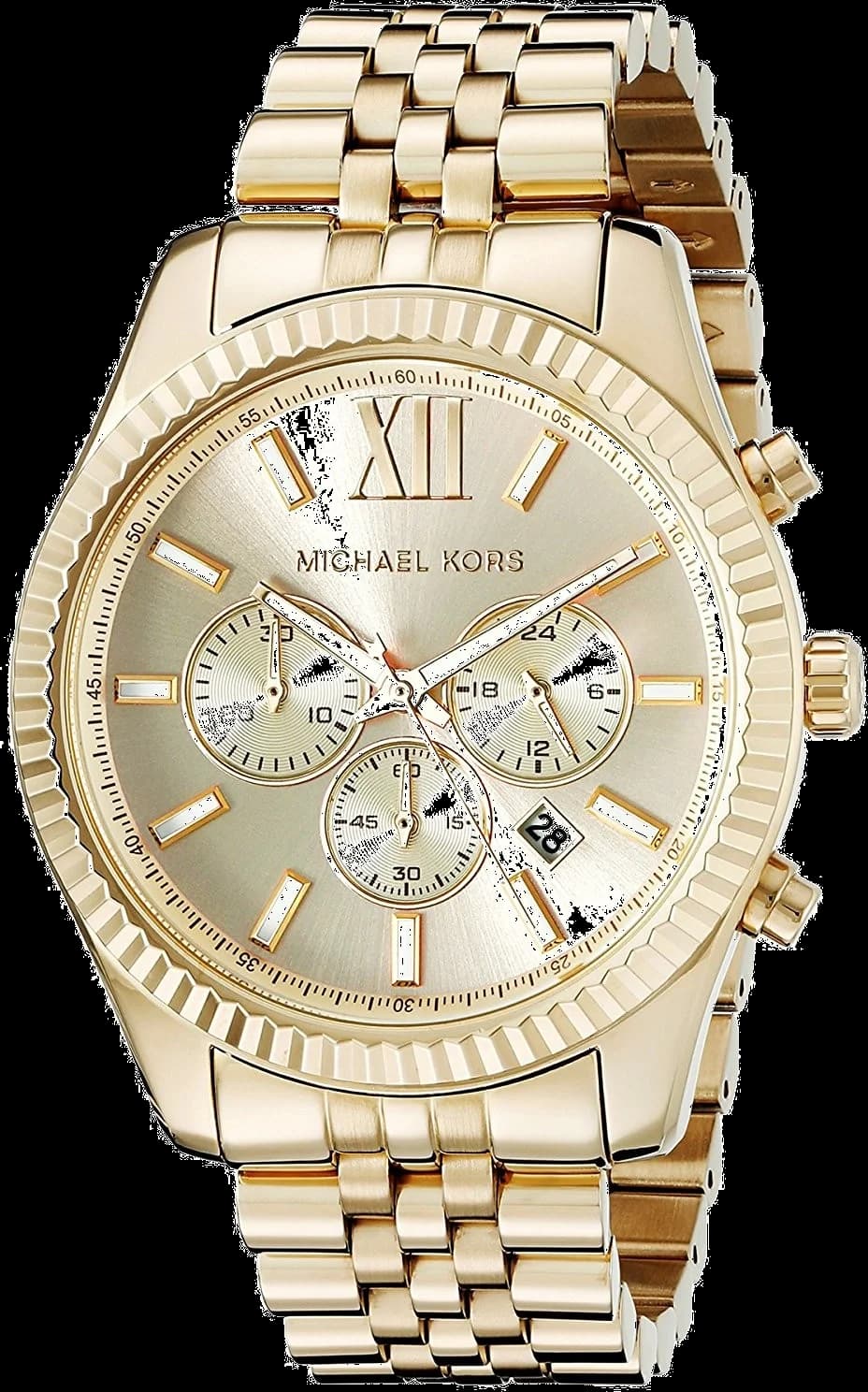 Montre Homme Michael Kors MK8281 Lexington Acier Doré