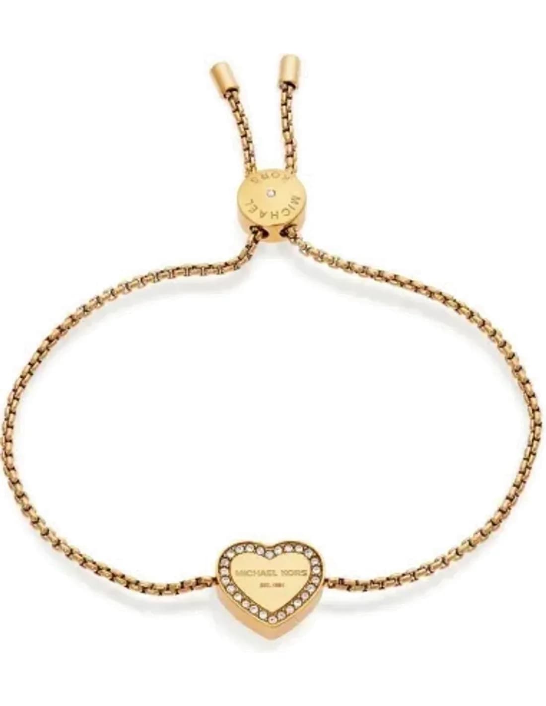 Bracelet Michael Kors Brilliance MKJ5389710 coeur doré
