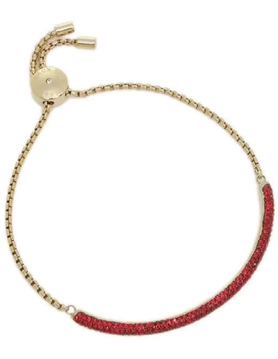 Bracelet Michael Kors MKJ6113710 incrusté de cristaux rouges