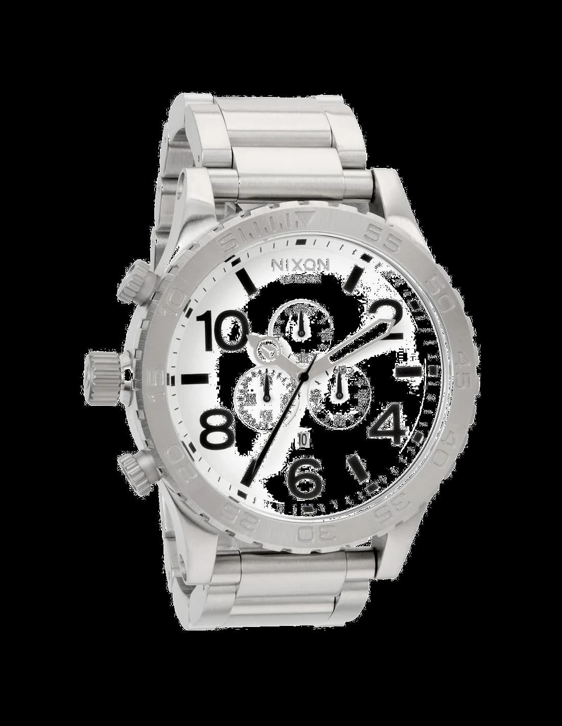 Montre Homme Nixon The 51-30 Chrono A083-100 en acier inoxydable