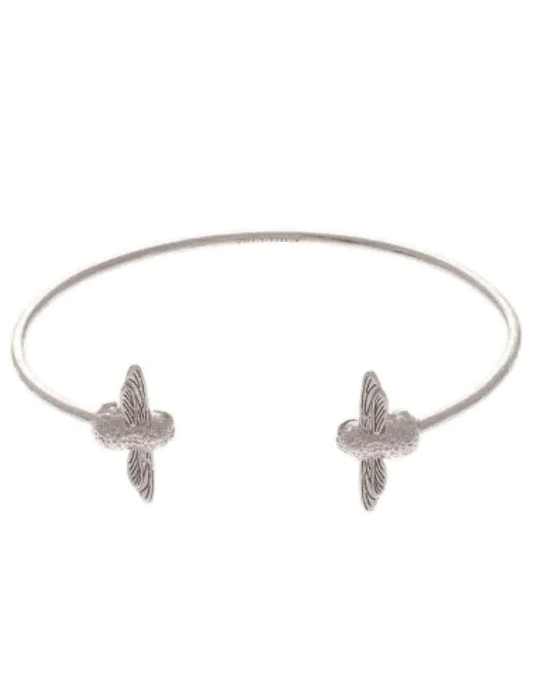 Bracelet Olivia Burton Abeille 3D OBJ16AMB03 argenté