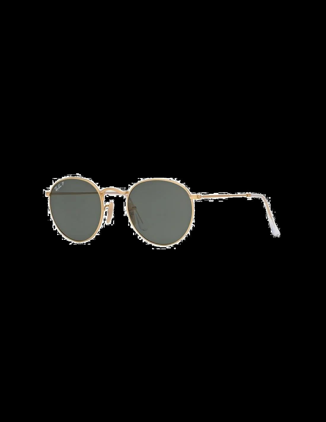 Ray-Ban Round Metal RB3447 112/58 mat gold Polarized Sunglasses