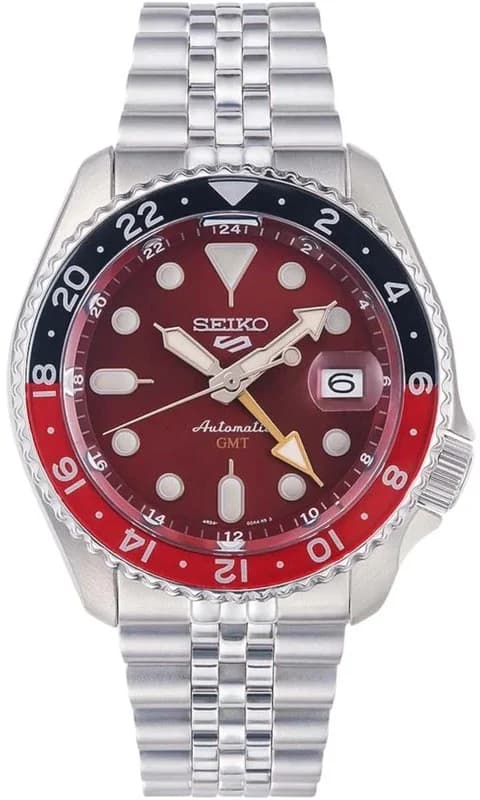 Montre automatique Seiko GMT édition Red SSK031K1