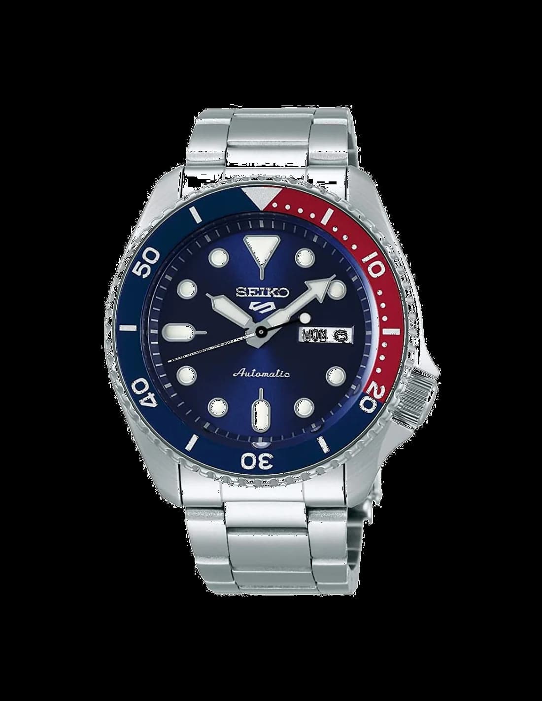 Seiko SRPD53K1 Automatic Pepsi Bezel Blue Dial Watch