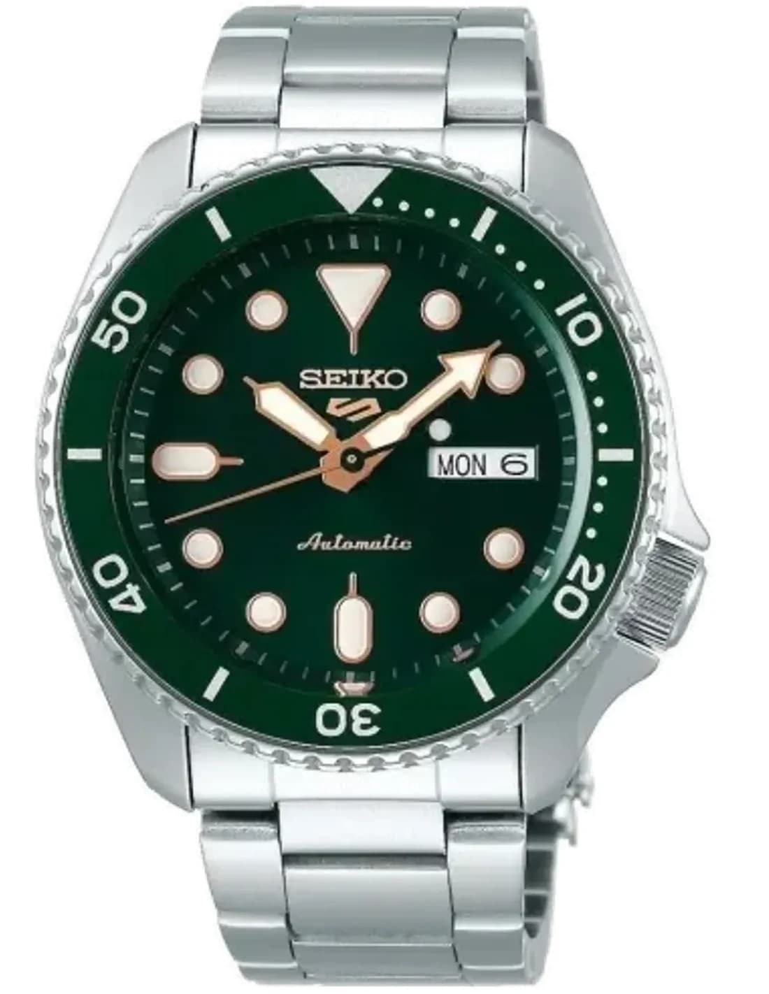 Seiko 5 dive automatic SRPD63 green dial men's watch