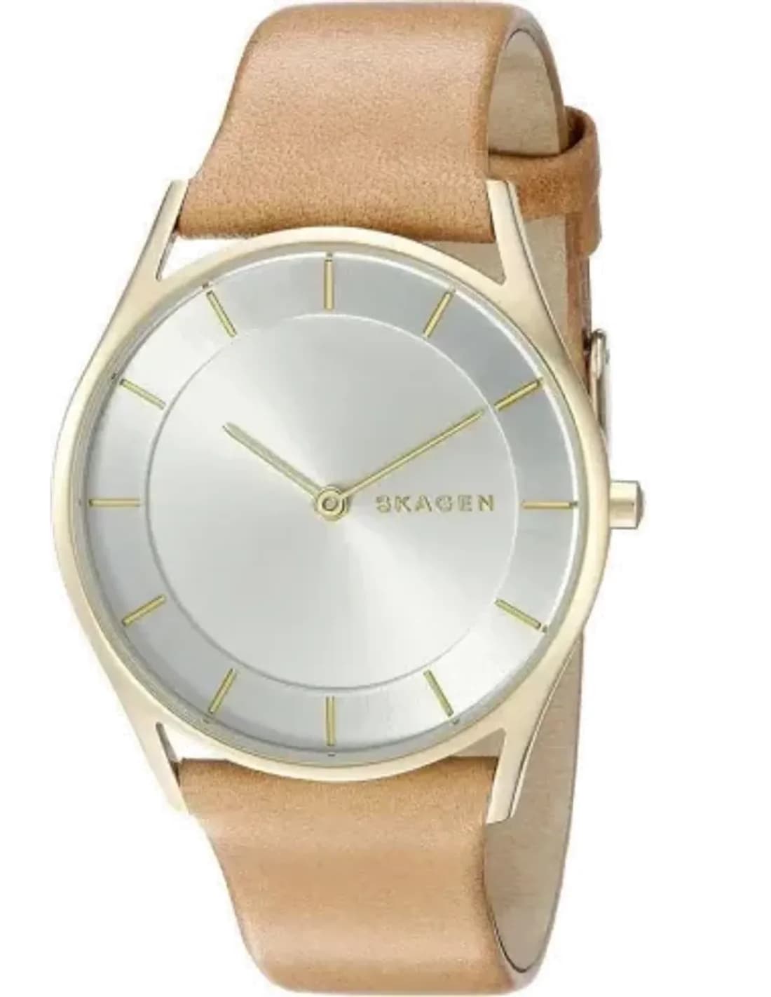 Women's Watch Skagen SKW2344 Holst in Beige Leather