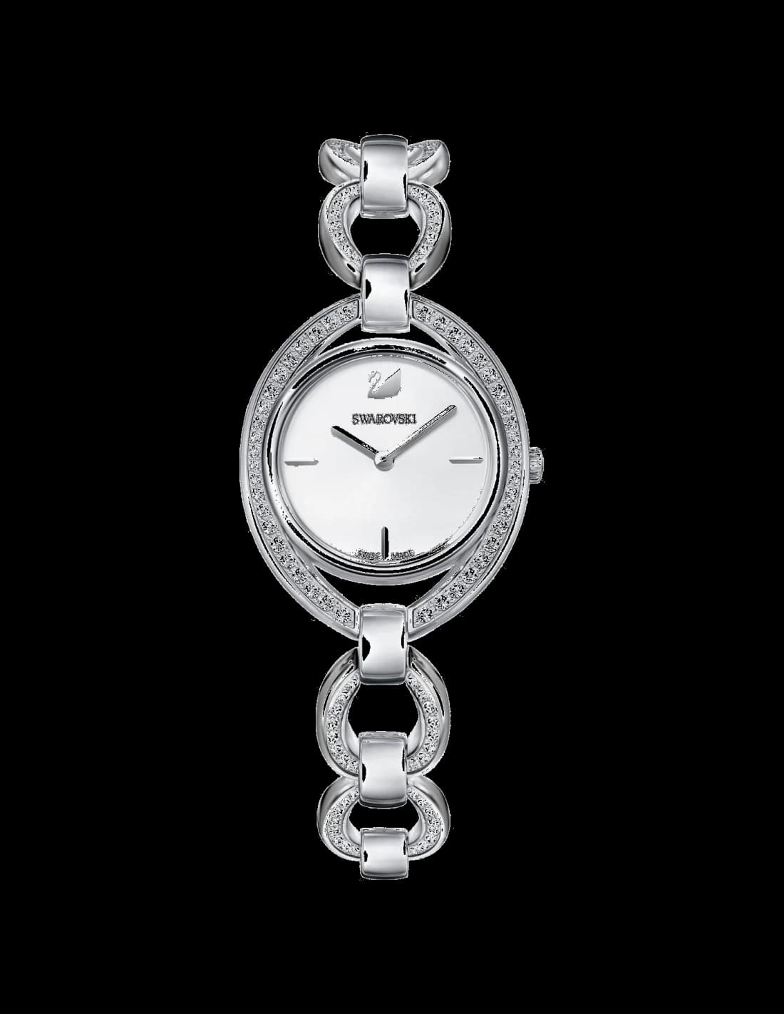 Swarovski 5376815 Stella Oval Silver Metal Watch