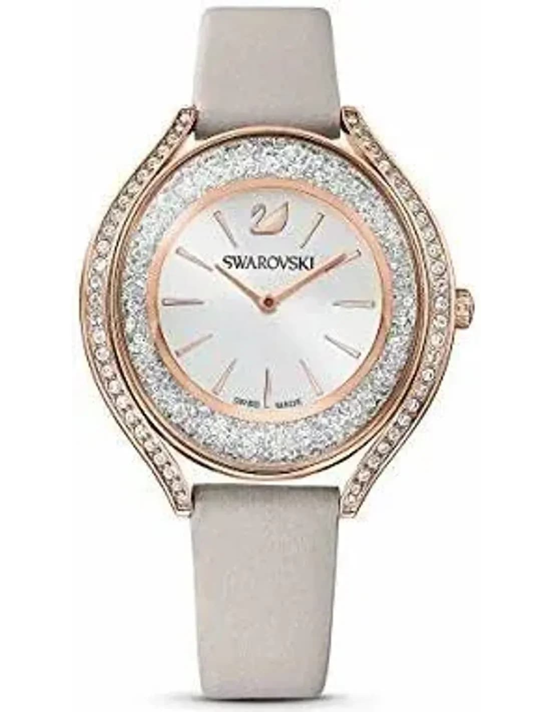 Swarovski Octea Lux 5414413 Women's Watch Blue Leather Strap